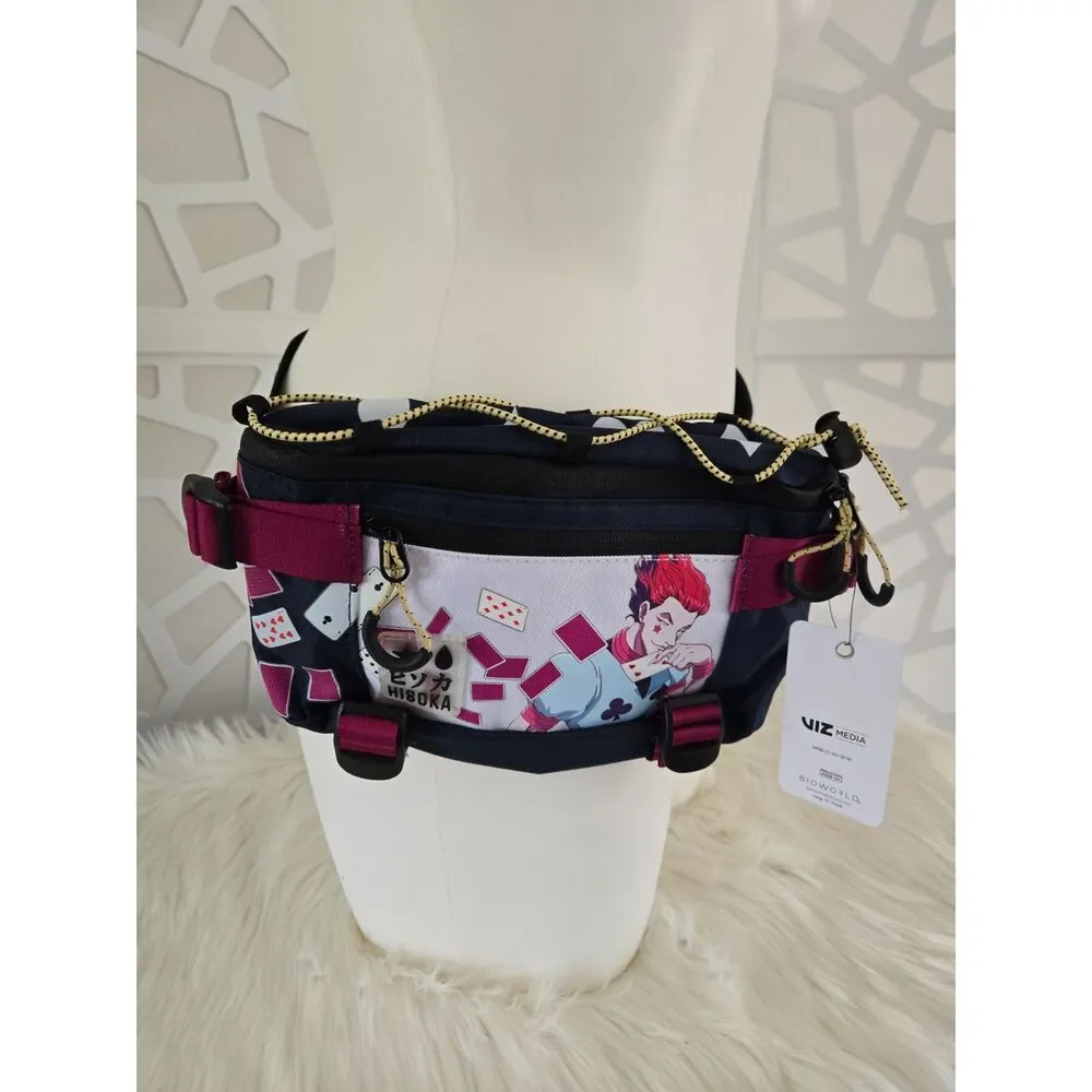 Anime Hisoka Morrow Hunter X Fanny Pack Adjustable Waist Strap Collectible - Picture 2 of 7